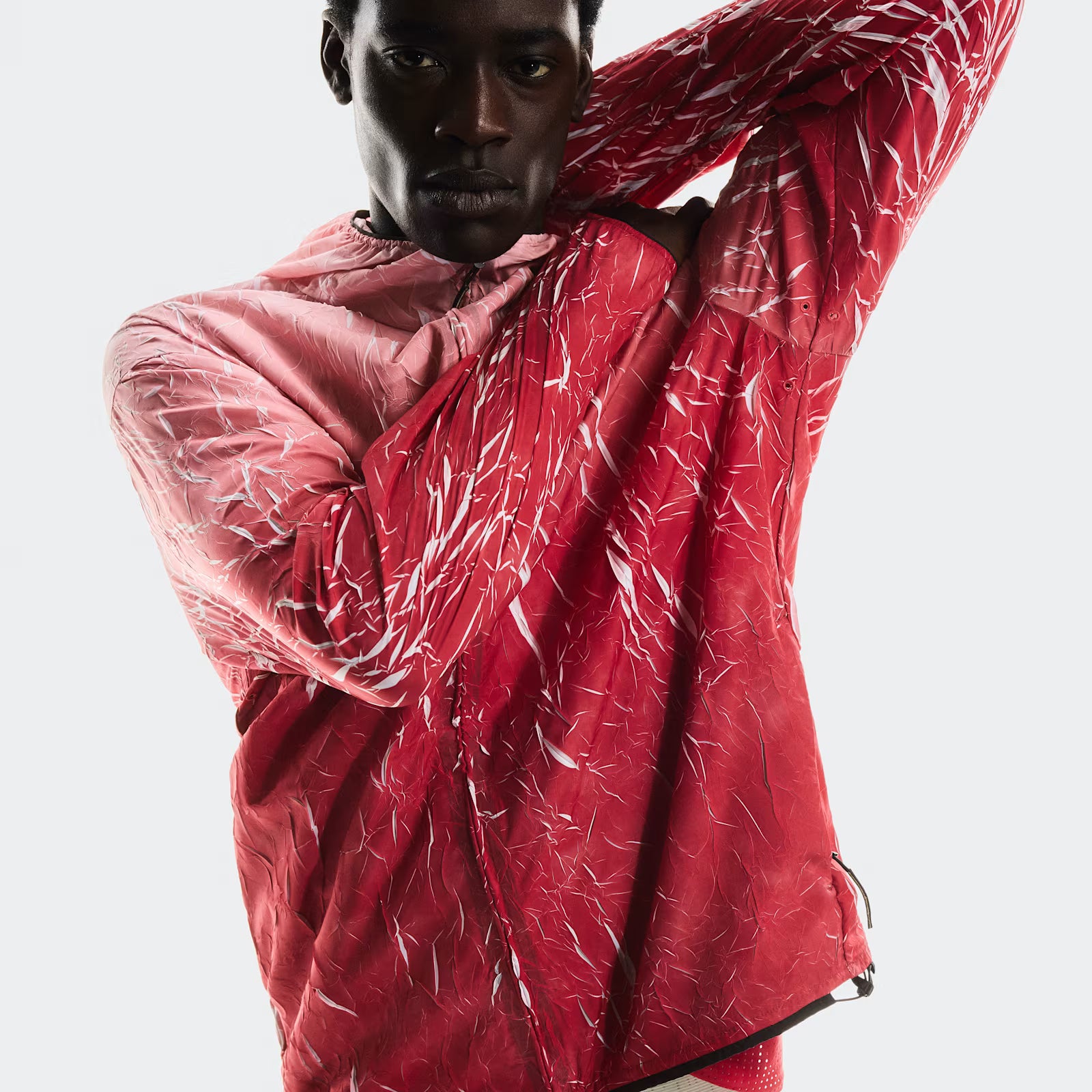 On Pace Run Jacket Red
