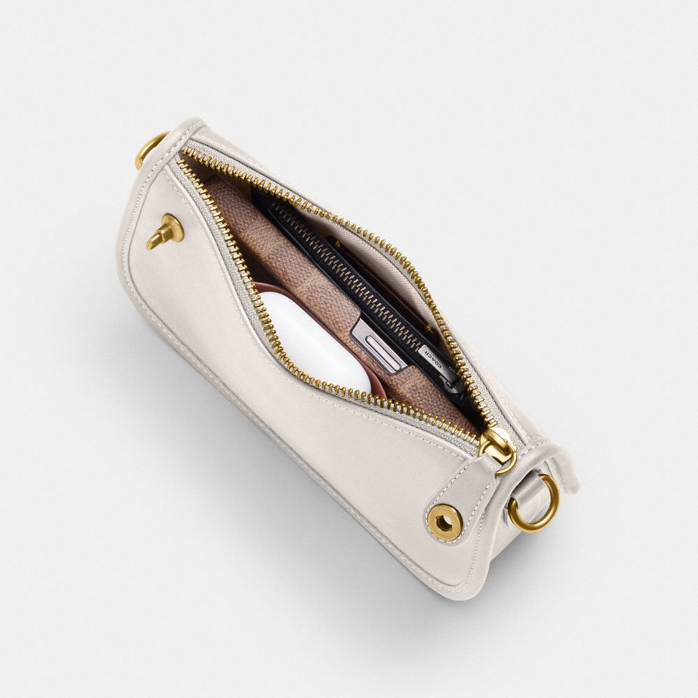 Coach Swinger Bag 20 Brass Chalk
