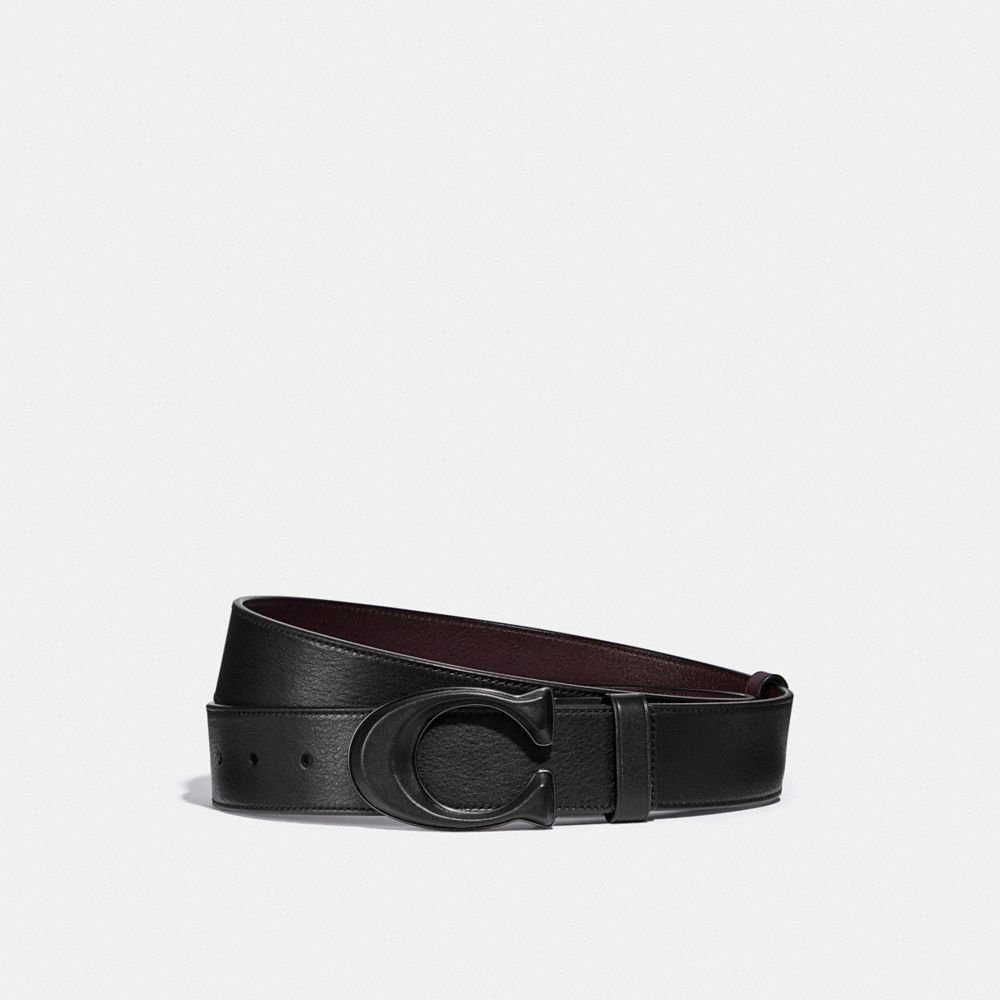Signature Buckle Cut To Size Reversible Belt, 38 Mm Black-Ox Blood Black-Ox Blood