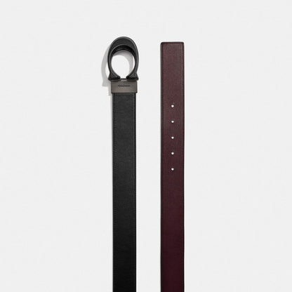 Signature Buckle Cut To Size Reversible Belt, 38 Mm Black-Ox Blood Black-Ox Blood