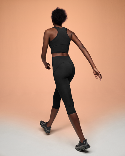 On Movement 3/4 Tights Black (Women'S)