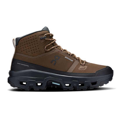 On Cloudrock Mid Waterproof Earth Black