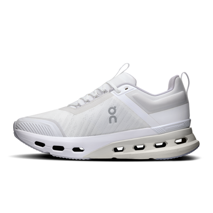 on running cloudnova x white glacier (women's)