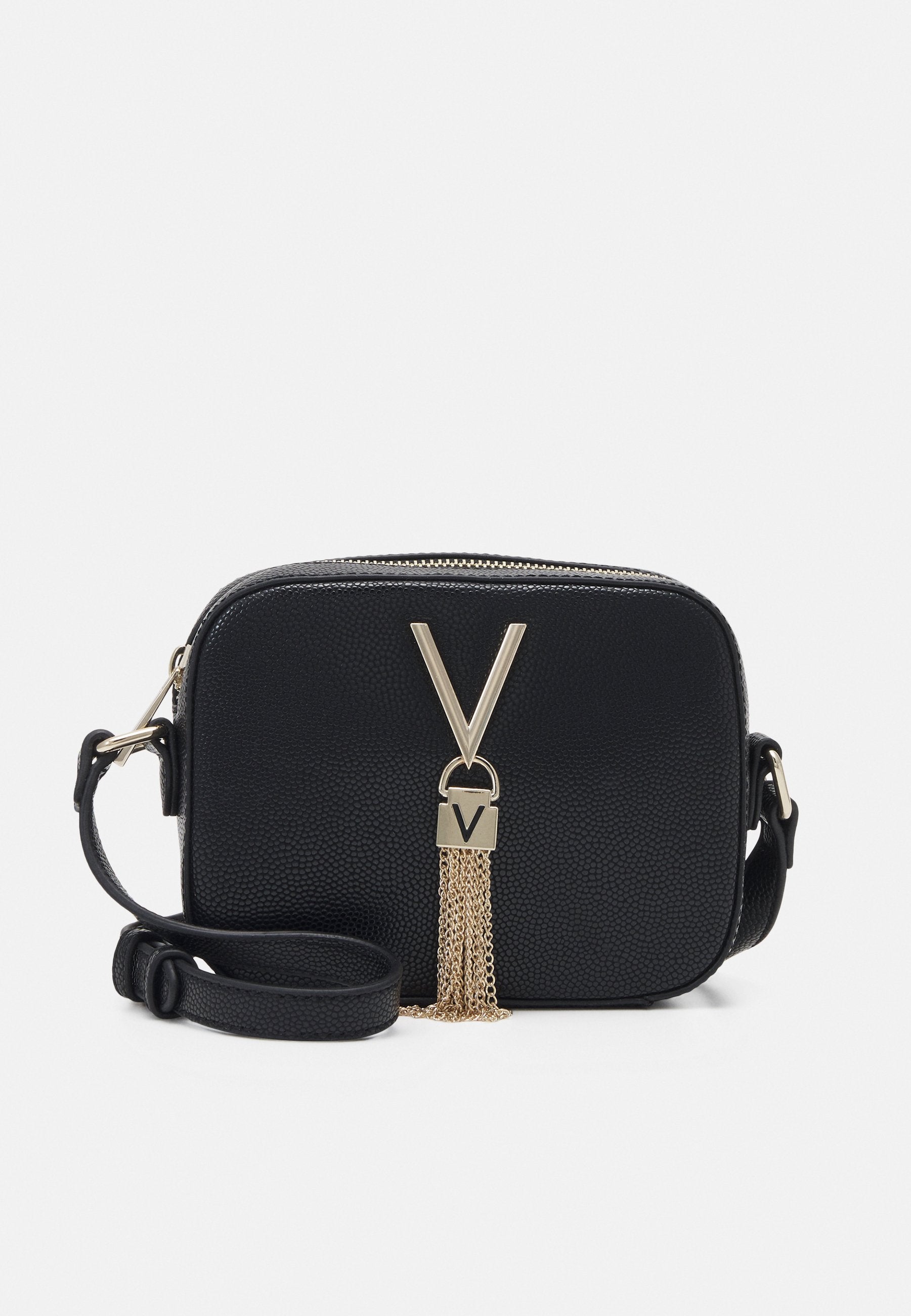 Valentino Bags Divina - Cross Body Bag - Nero/Gold-Coloured