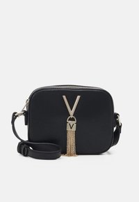 Valentino Divina Cross Body Bag Nero/Gold Coloured