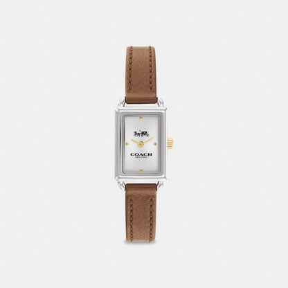 Coach Mini Liz Watch, 24 Mm Saddle