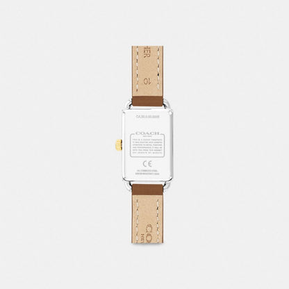 Coach Liz Watch, 24 Mm Saddle