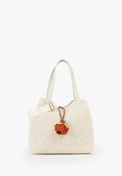 Valentino Bags Valentino Sac Cabas Courmayeur Vbs7Gg01Pag Ecru Beige - Tote Bag - Beige Ecru