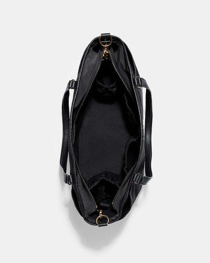 Baby Bag Non Leather-Gold-Black Non Leather-Gold-Black