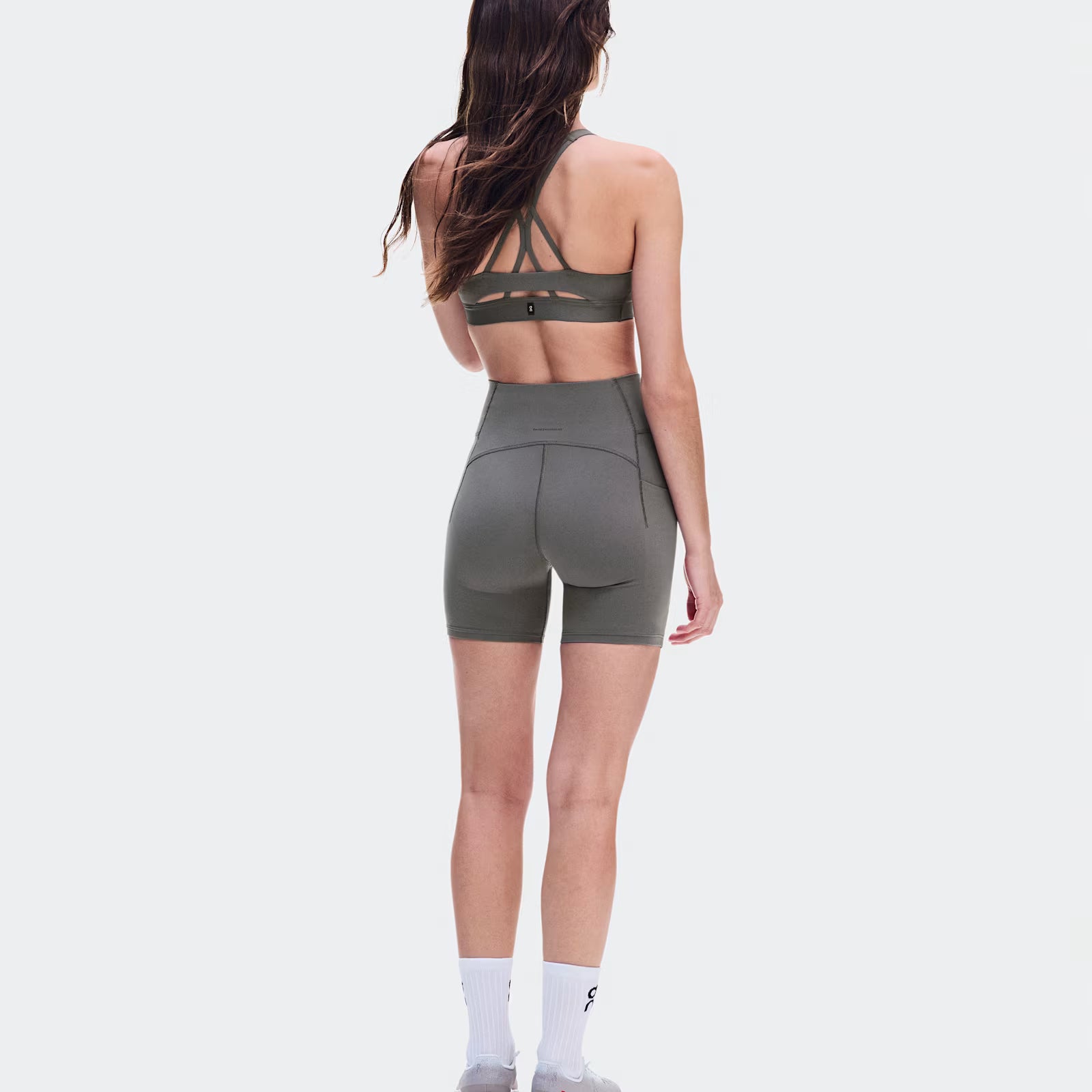 On Studio Leggings Short 6" Ember (Women'S)