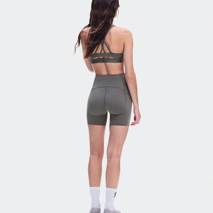 On Studio Leggings Short 6" Ember (Women'S)