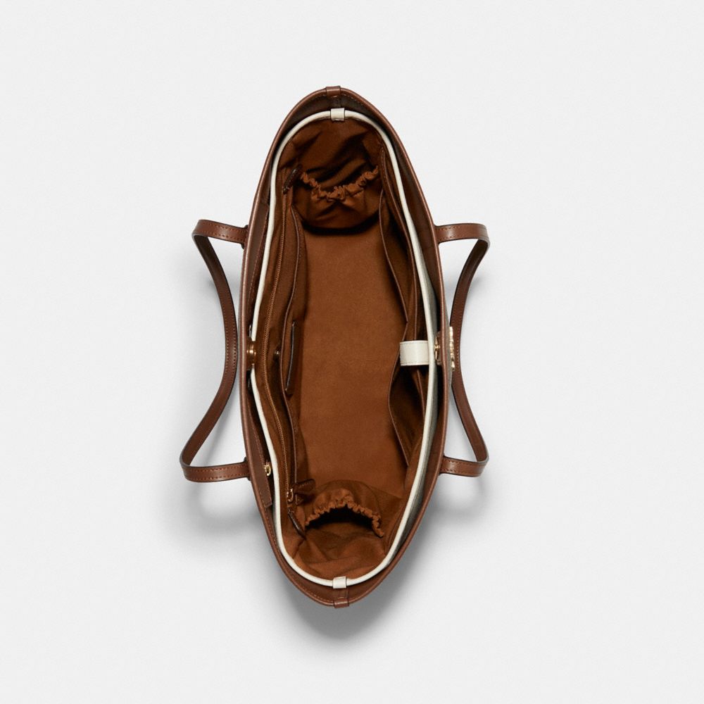 Coach Tote Insert Gold KHAKI