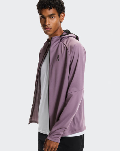 On Climate Zip Hoodie Dewberry