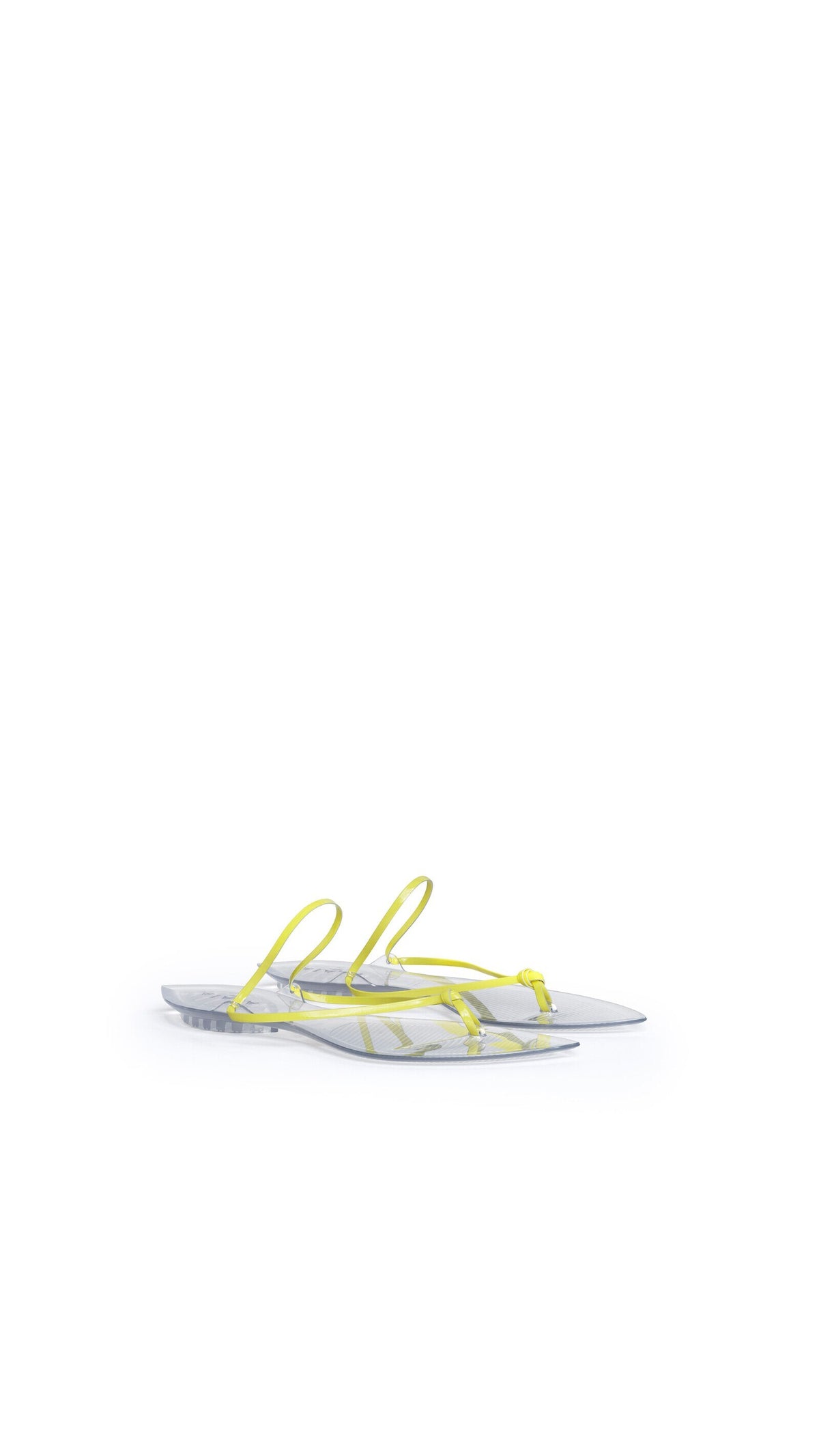 Alaïa Invisible Thong In Patent Leather