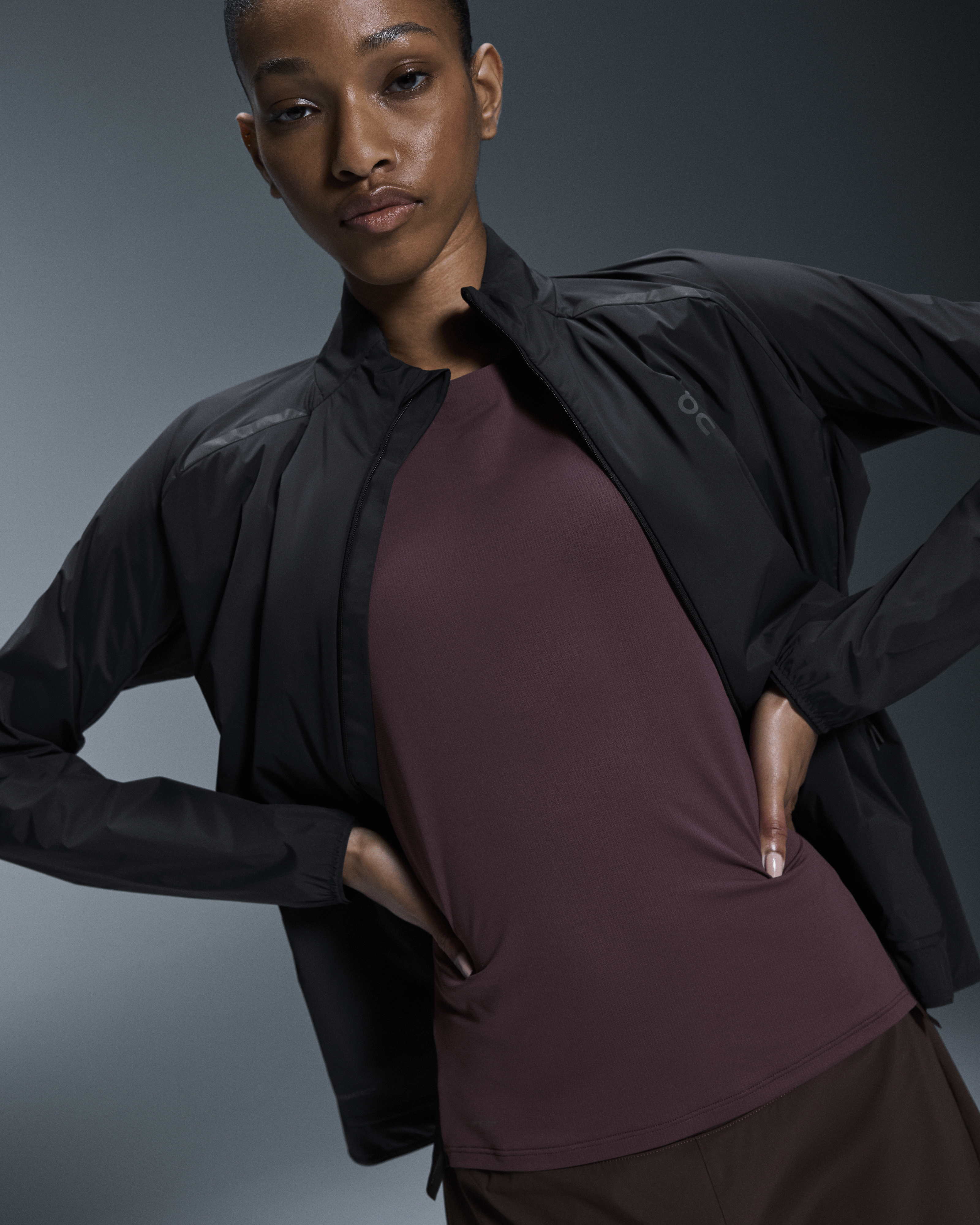 On Weather Jacket Insulated Black (Women'S)