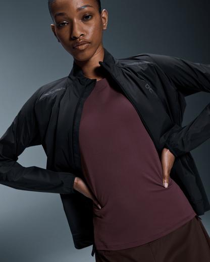 On Weather Jacket Insulated Black (Women'S)