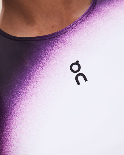 On Court Crop Top Swing White | Cassis (Women'S)