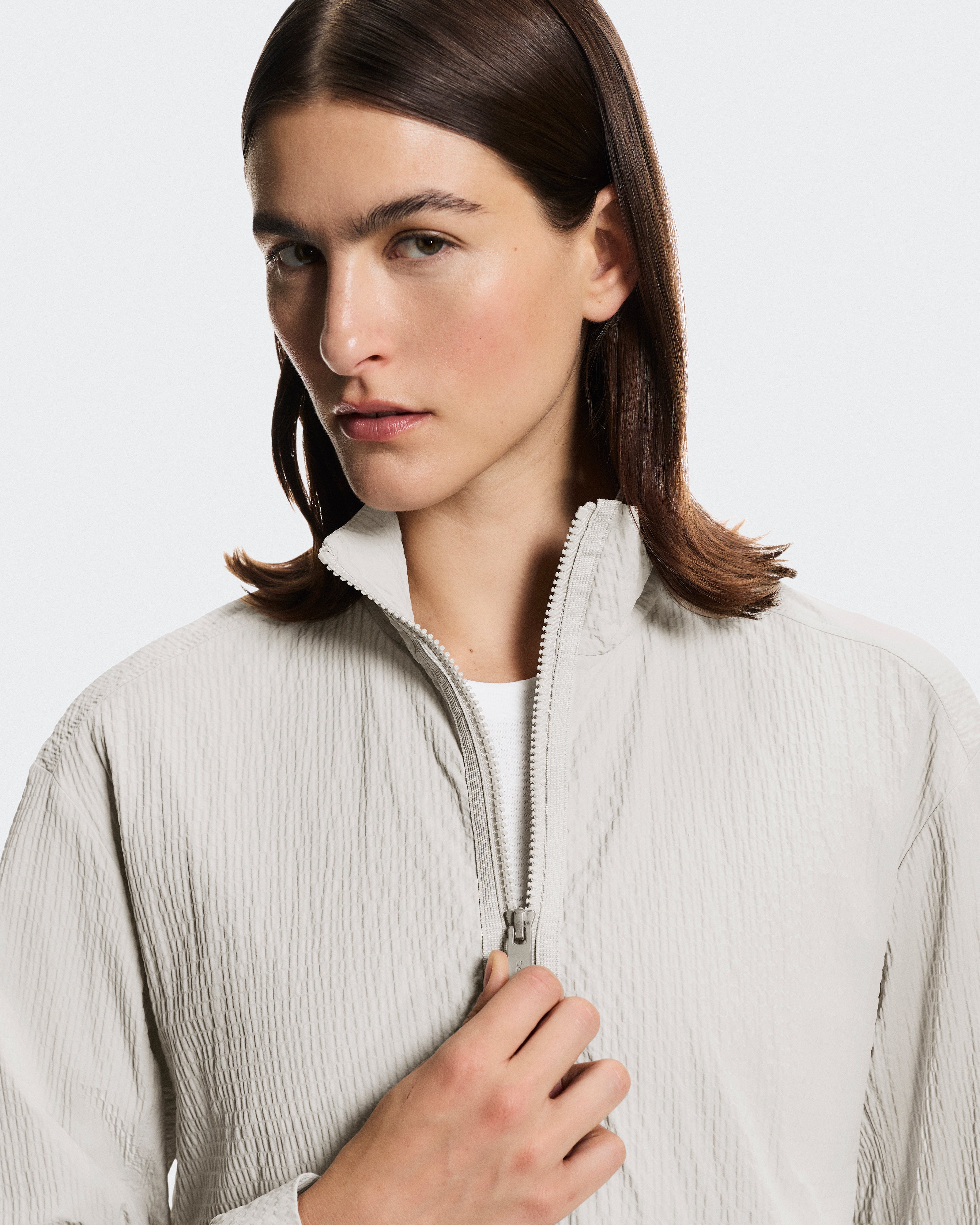 On Courtside 1/2 Zip Eaze Sand (Women'S)