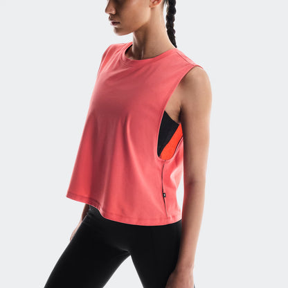 On Focus Crop Coral (Women'S)