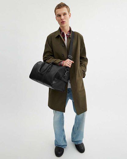 Venturer Bag Smooth Leather-Gunmetal-Black Smooth Leather-Gunmetal-Black