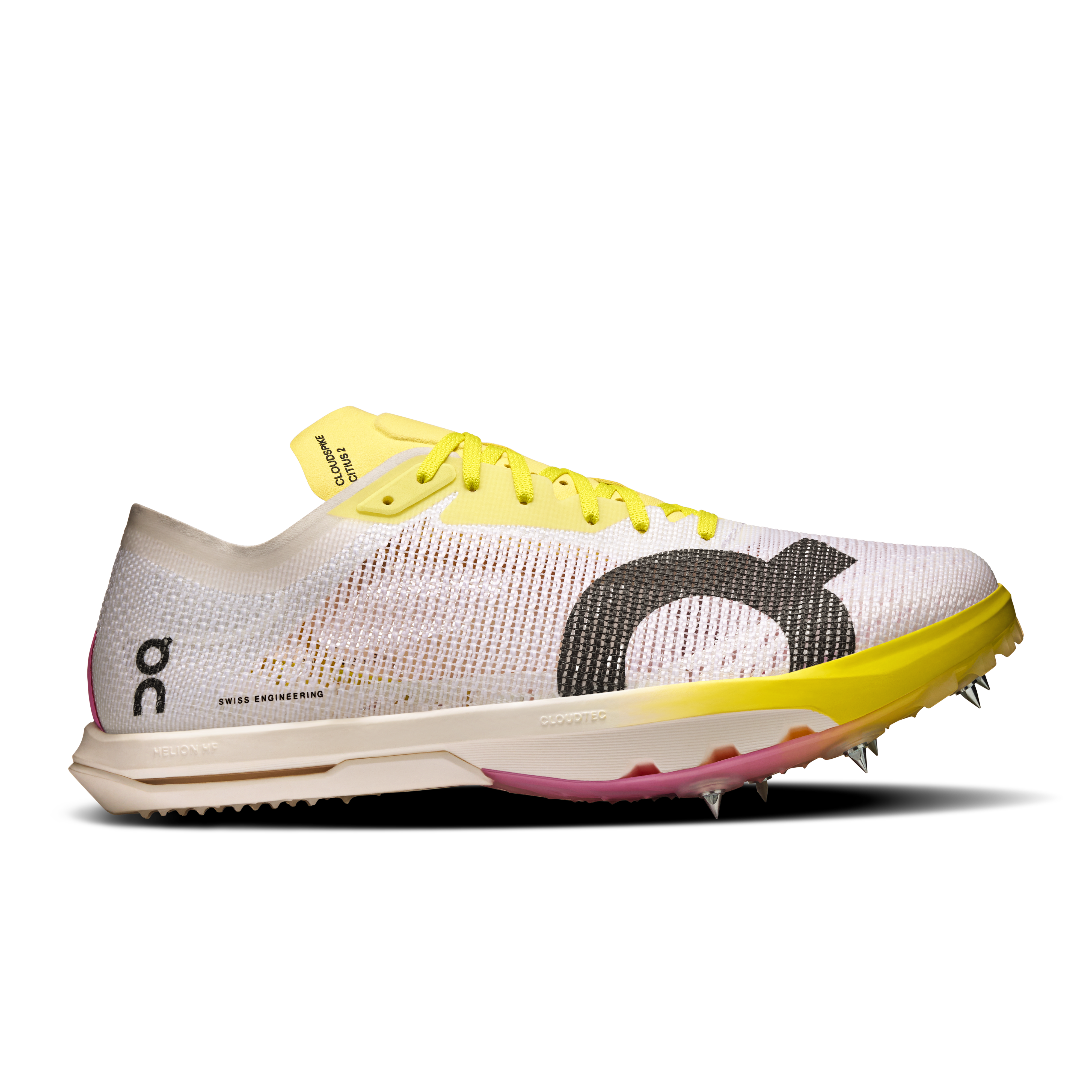 On Running Cloudspike Citius 2 White Raspberry (Women'S)