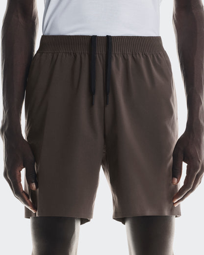 On Focus Shorts Pebble