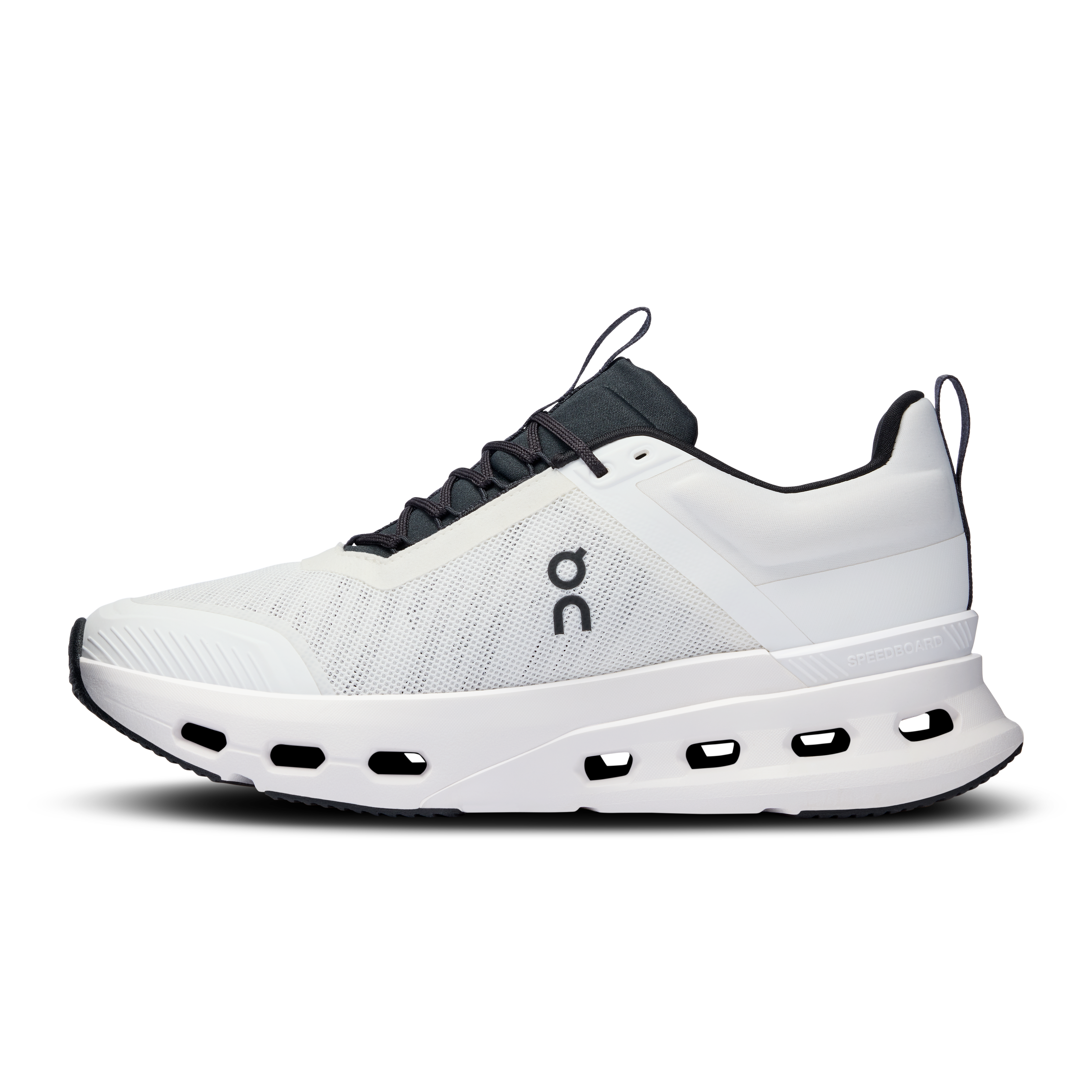 on running cloudnova x white black (women's)