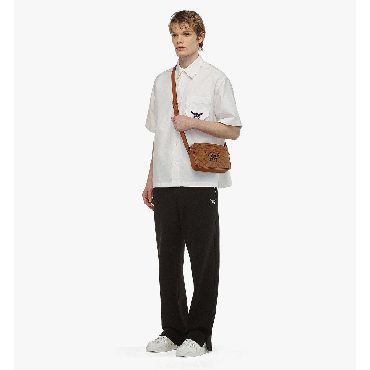 MCM Himmel Crossbody in Lauretos