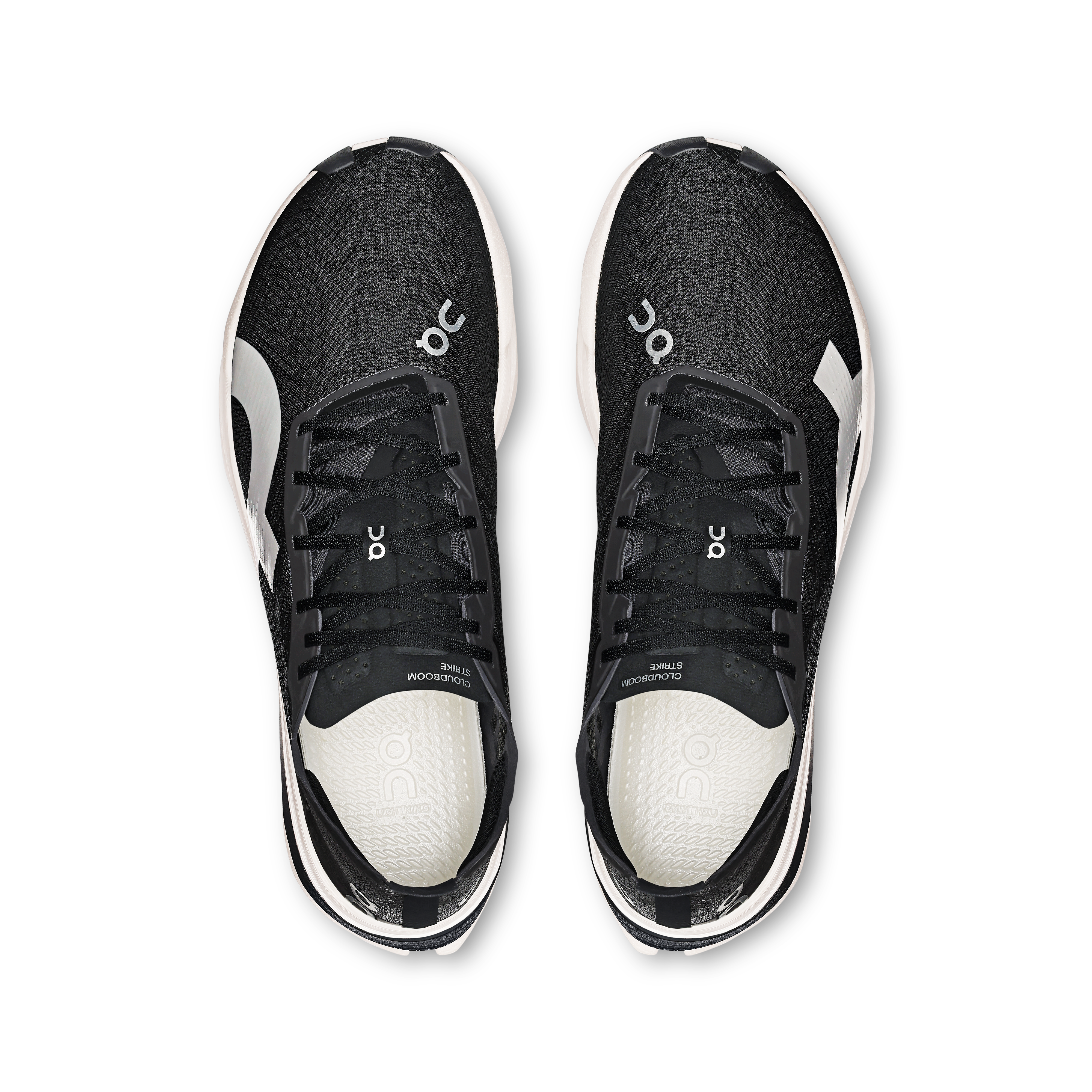 on running cloudboom strike black white