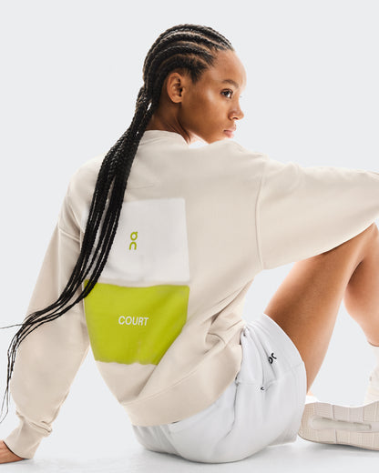 On Club Crew Graphic Silver (Women'S)