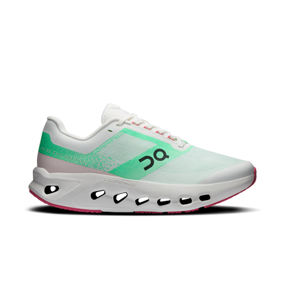 On Cloudsurfer Verdite Ivory Kids