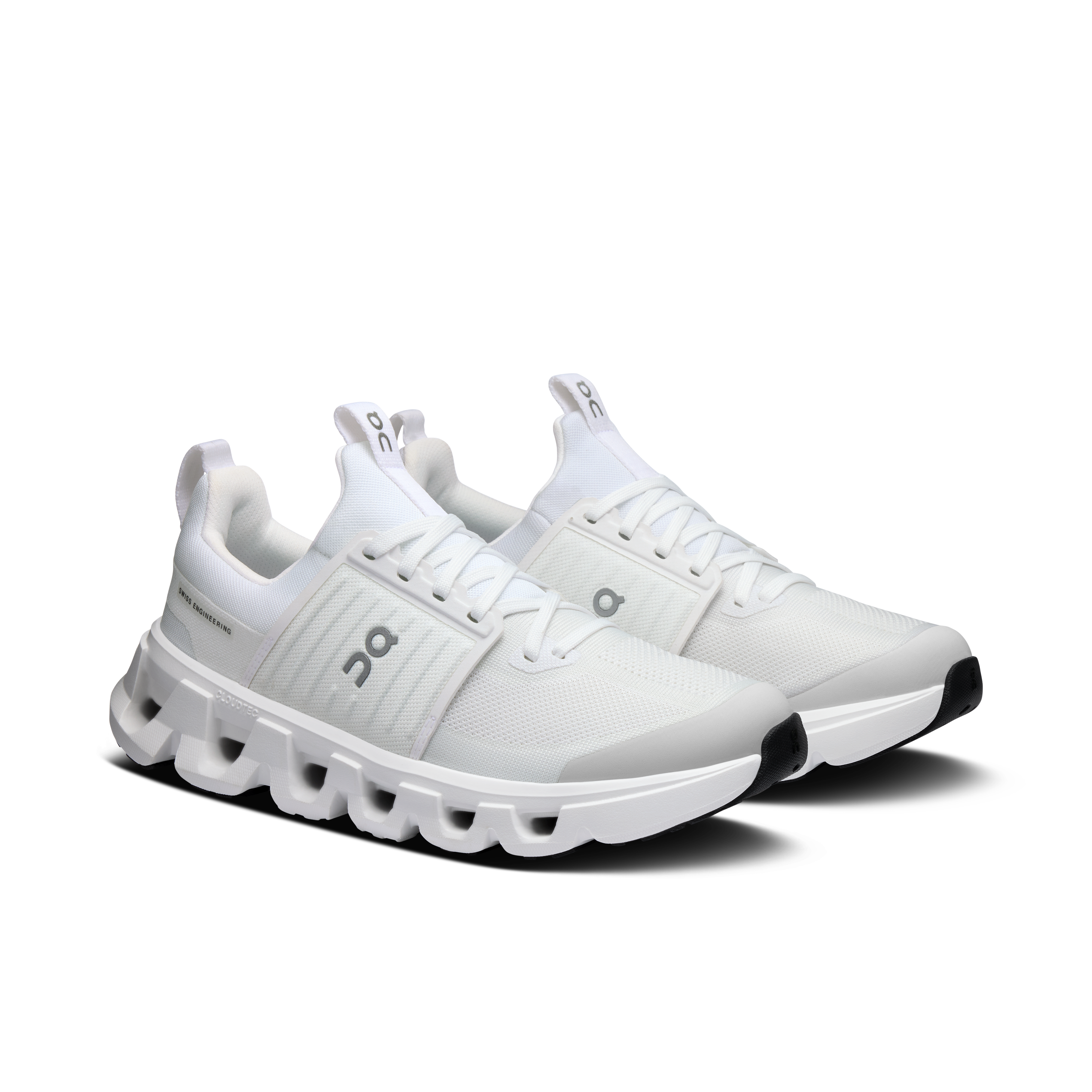 on running cloudswift youth all white