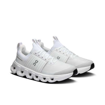 on running cloudswift youth all white