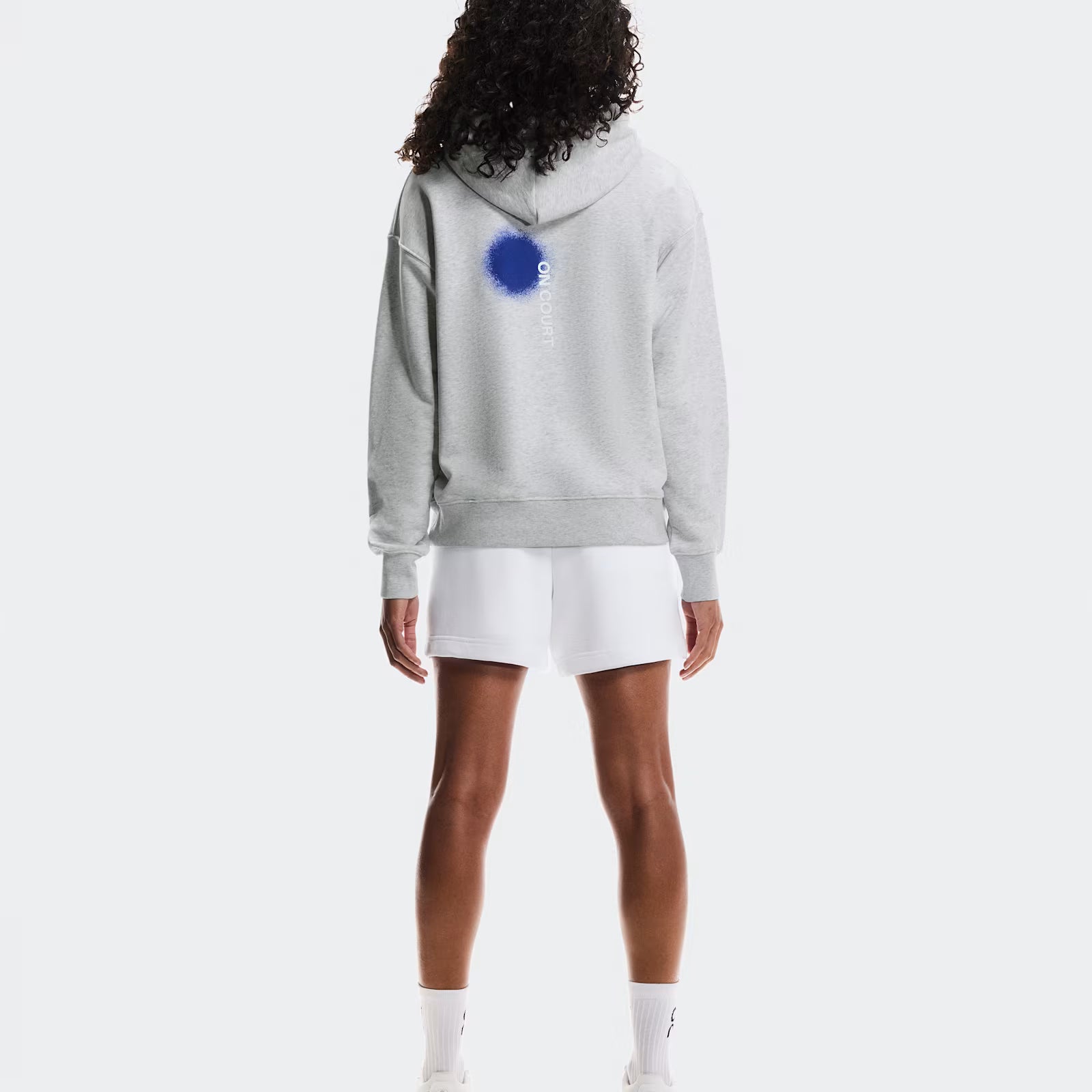 On Club Hoodie Smash Grey Heather (Women'S)