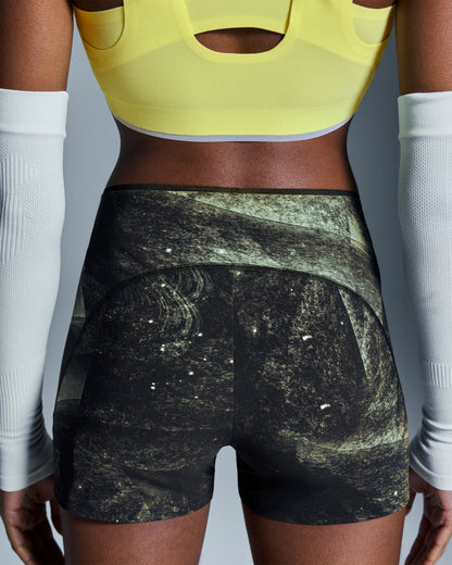 on race tights short Black | Limelight (Women's)