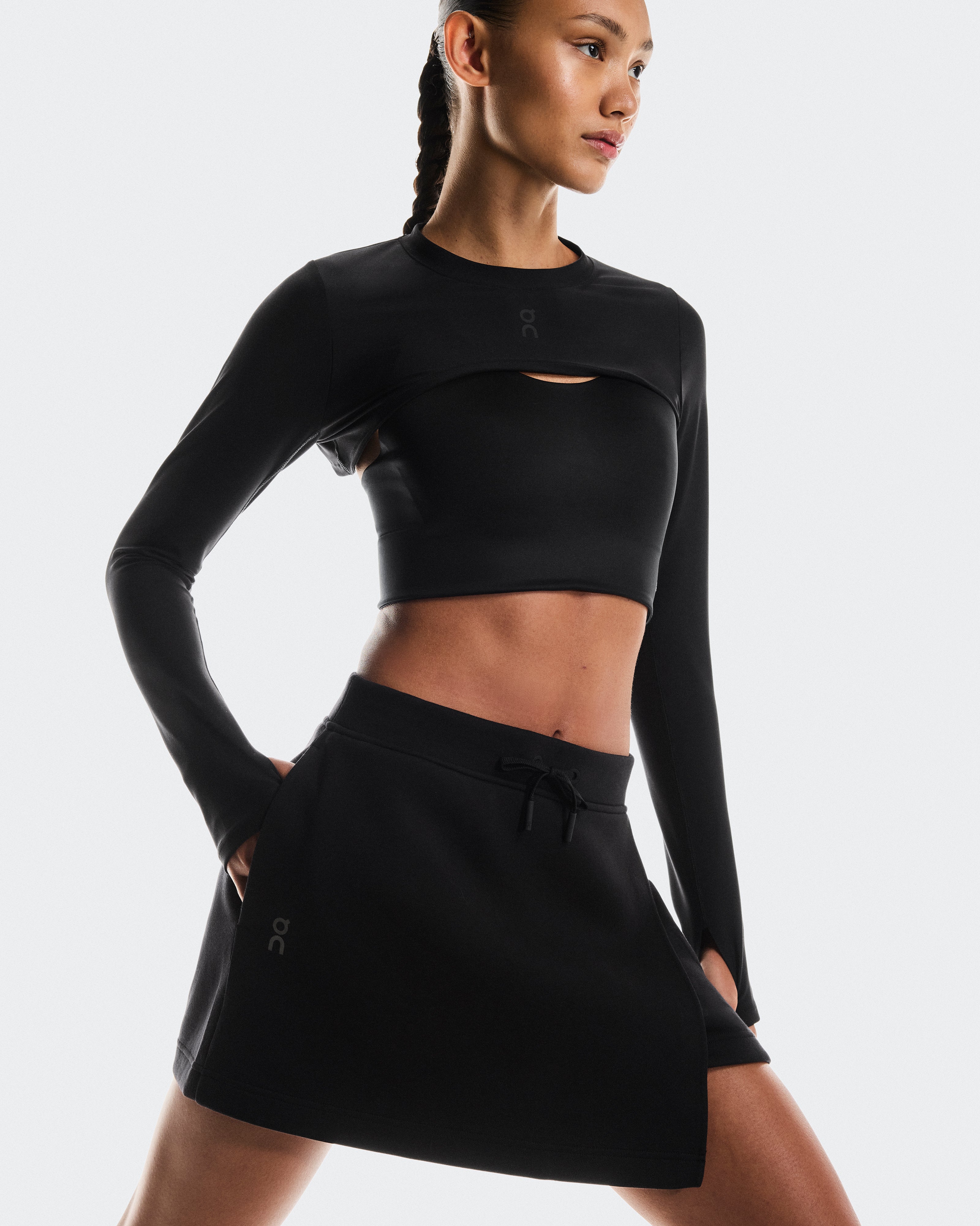 On Focus Tech Skirt Black (Women's)