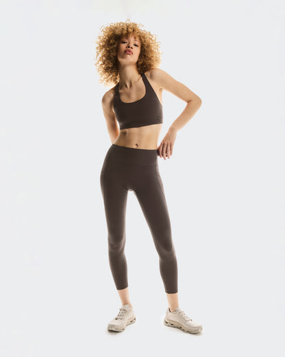 On Studio Tights 7/8 Pebble (Women's)