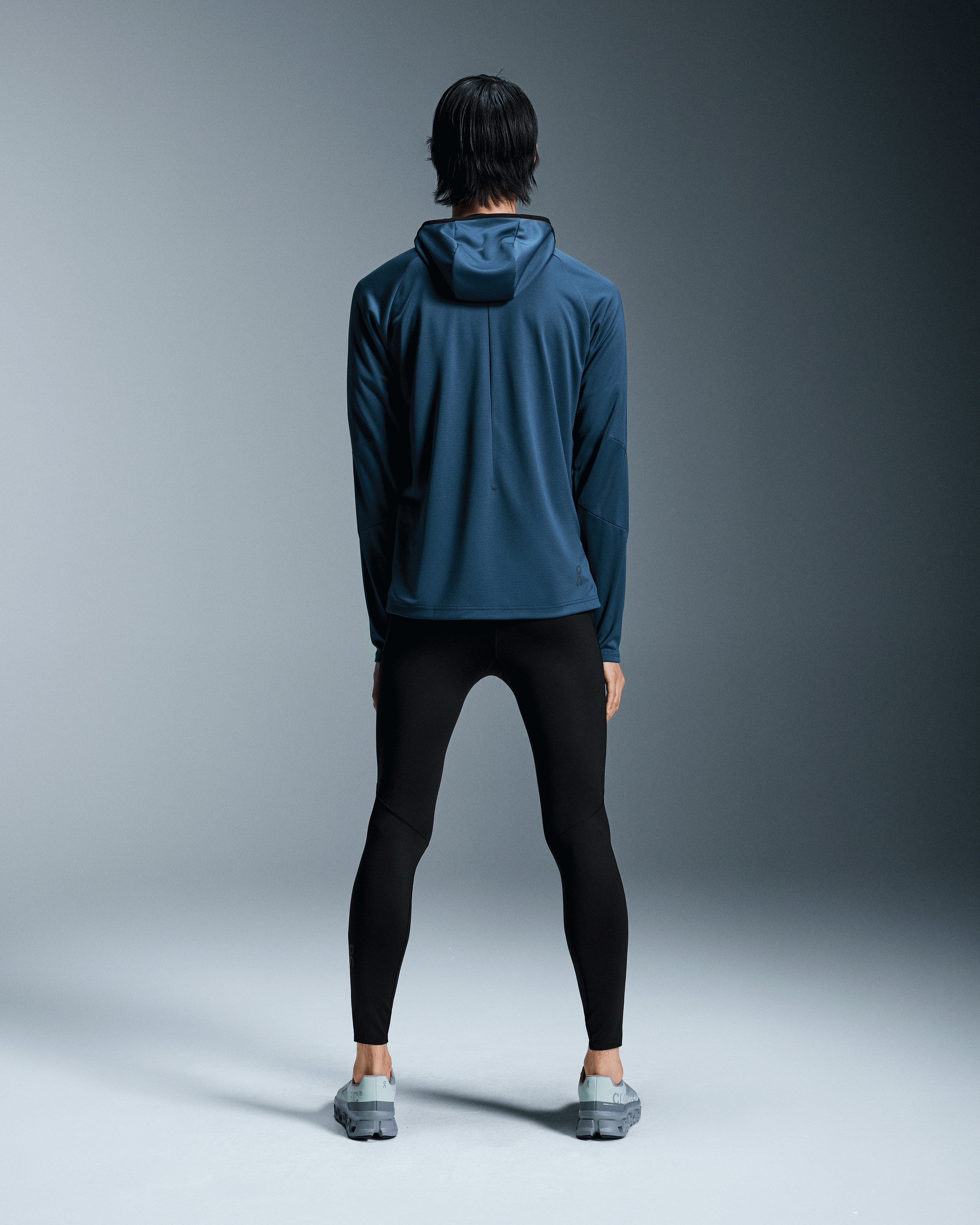 On Climate Zip Hoodie Denim