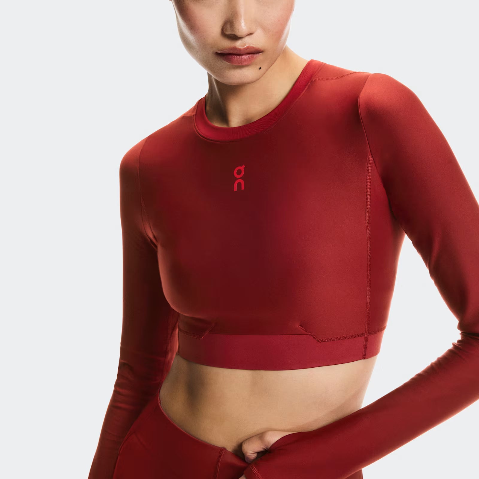 On Train Long Sleeve Crop Year Of The Horse Sienna (Women'S)