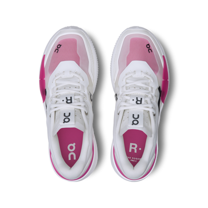 on running the roger pro 2 white pink (women's)