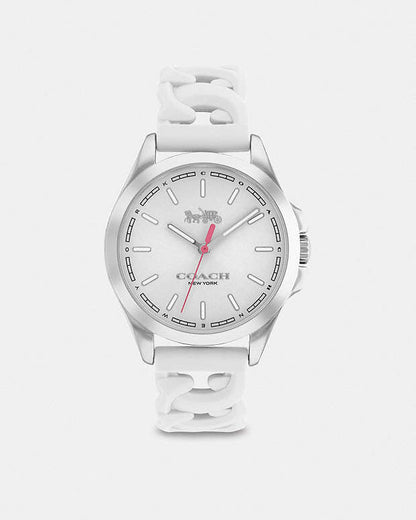 Libby Watch, 34 Mm White White