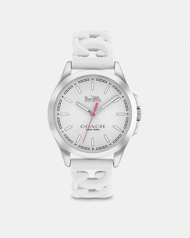 Libby Watch, 34 Mm White White