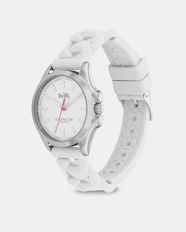 Libby Watch, 34 Mm White White
