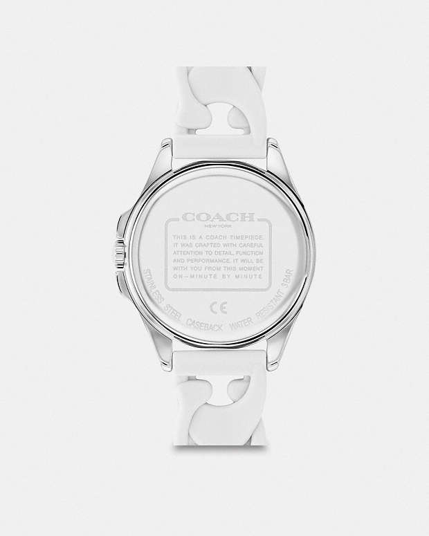 Libby Watch, 34 Mm White White