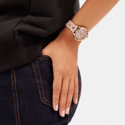 Coach Libby Watch, 34 Mm Pink