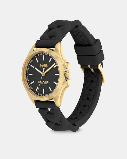 Libby Watch, 34 Mm Black Black