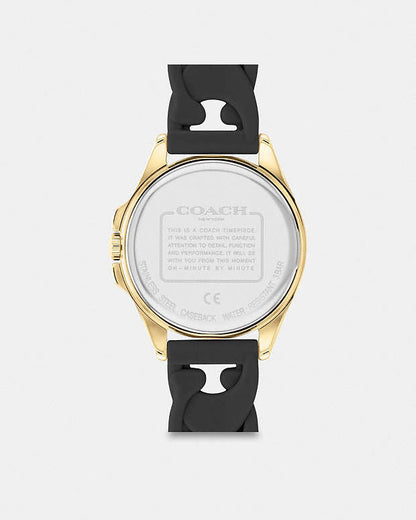 Libby Watch, 34 Mm Black Black