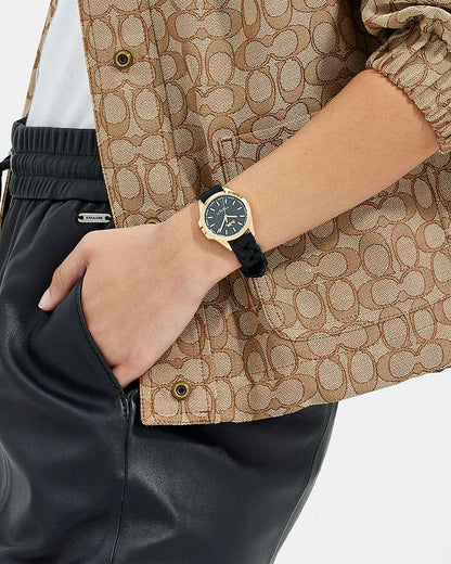 Libby Watch, 34 Mm Black Black