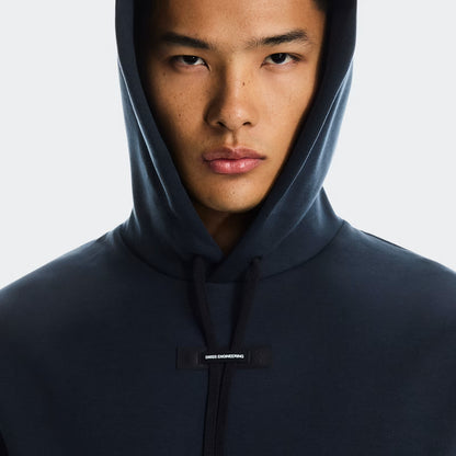 On Focus Tech Hoodie Navy