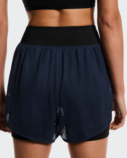 On Train Volt 2-In-1 Shorts Navy (Women'S)